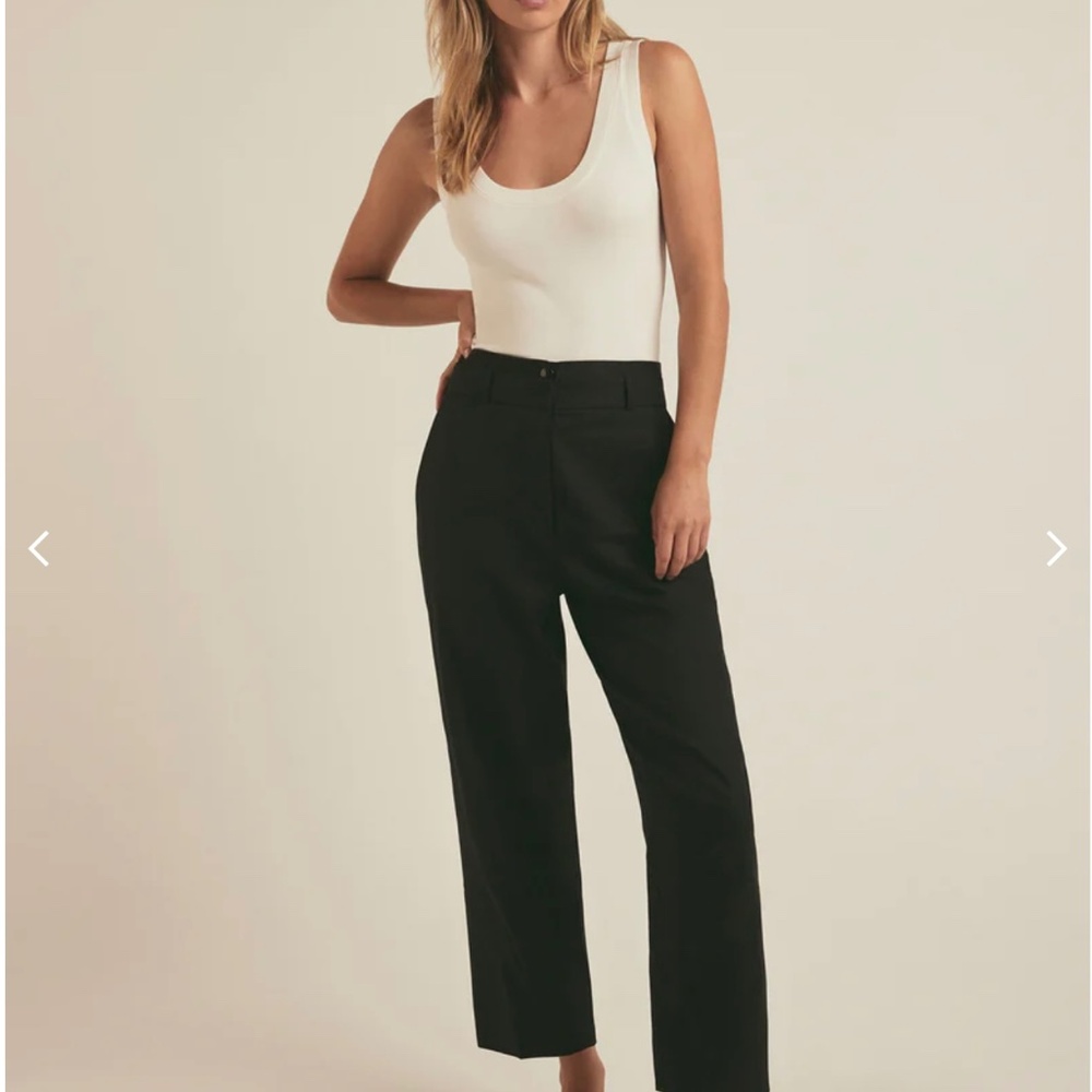 The Bea Pant in Black, size 4